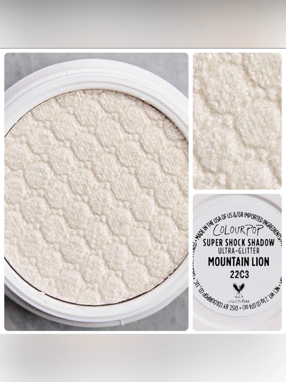 👑 Colourpop Supershock Eyeshadow | Mountain Lion